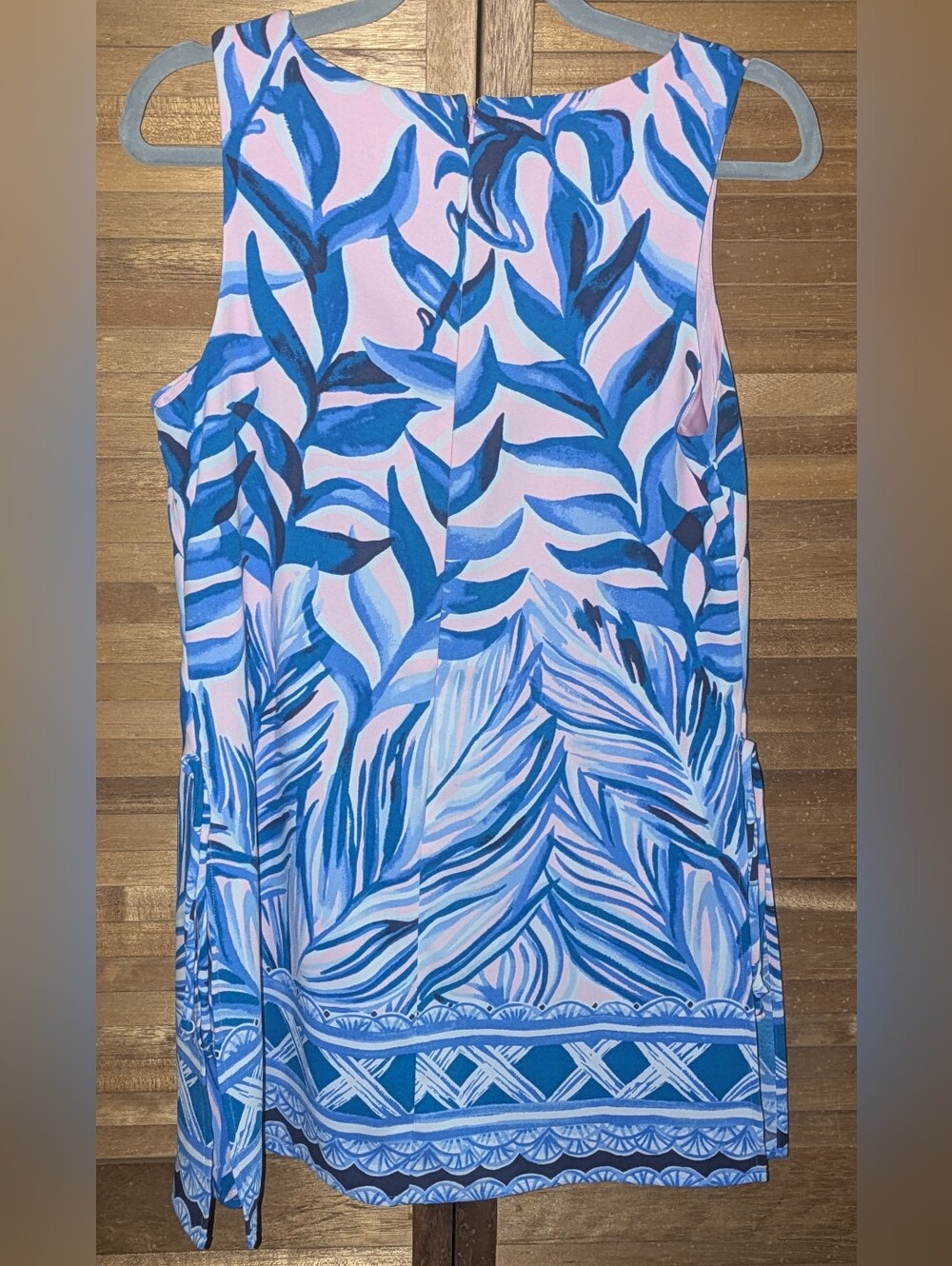 Lilly Pulitzer Pink And Blue Dress/Romper EUC - Picture 5 of 7